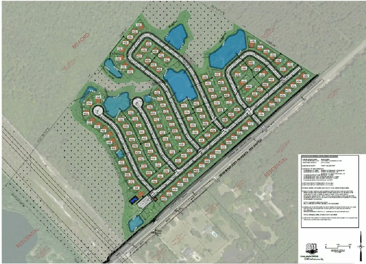 Cobblestone master plan in Savannah, Georgia