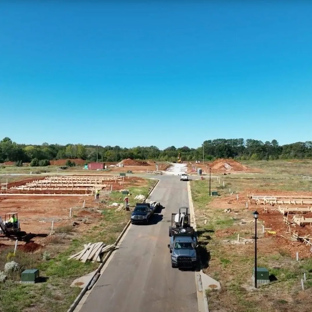 Emma at Arabella Village Phase I: site work and new road