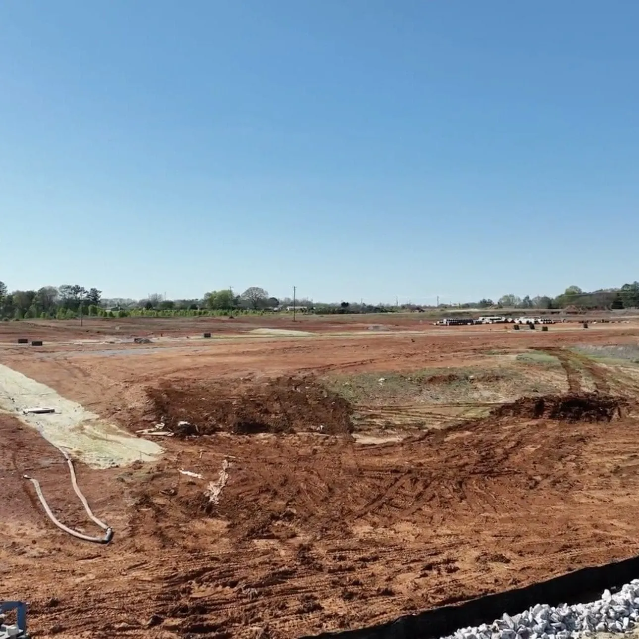 Emma at Arabella Village Phase III: aerial of site work