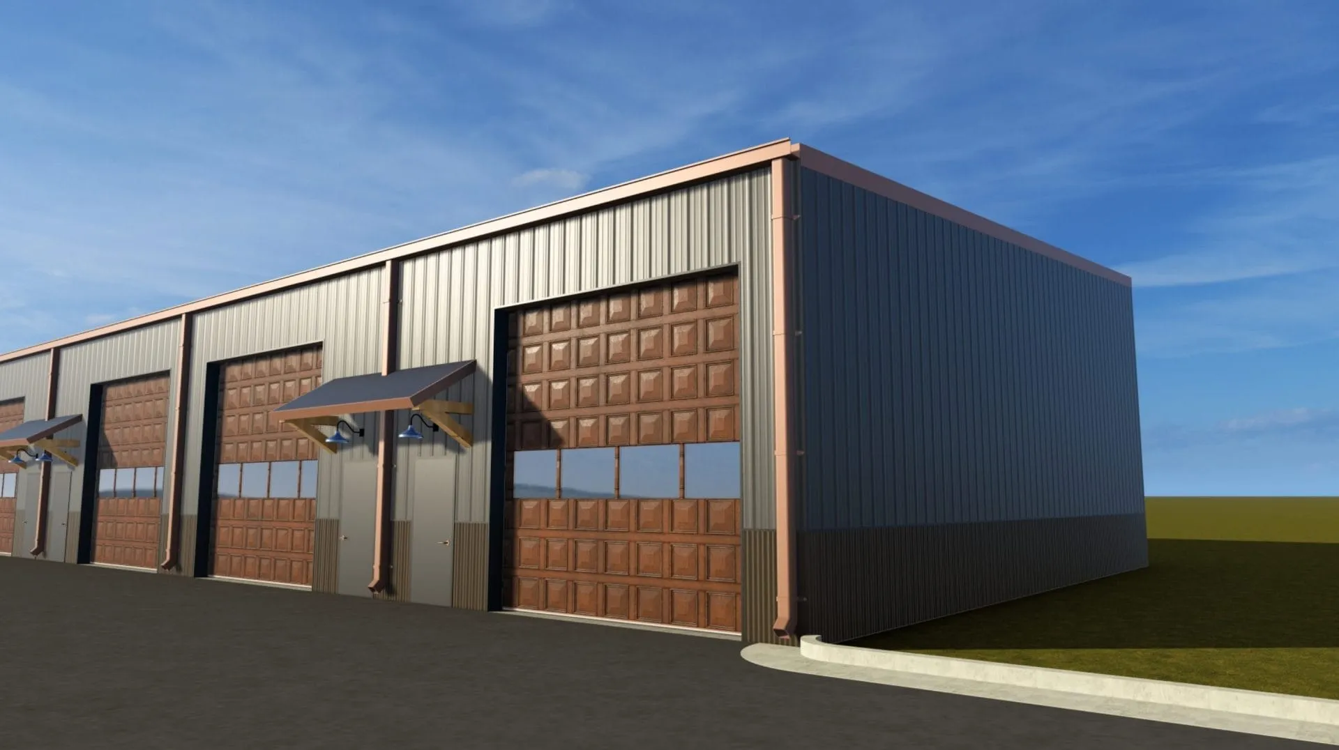 Luxury Motor Condos: building rendering